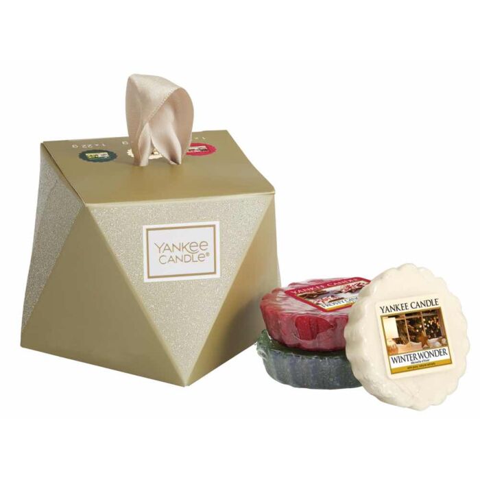 Yankee Candle Christmas 3x Wax Melts Stocking Filler-1